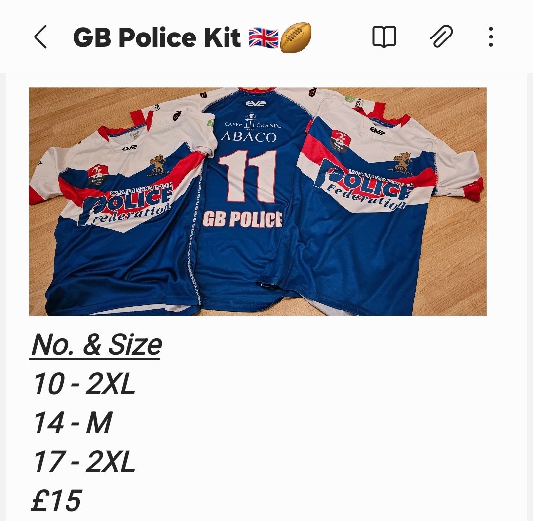 We've got a few shirts up for grabs if anyone fancies a bit of memorabilia 🇬🇧🚔
Anyone interested inbox us and we'll send you the details 👌