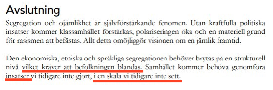 JensGanman's tweet photo. Slutklämmen på socialdemokraternas integrationsavbön... mer av samma vansinne som tog oss hit alltså? Ni är fan inte kloka på en fläck. Räcker det aldrig med monumentala felbedömningar? https://t.co/APJm1a9Gcc