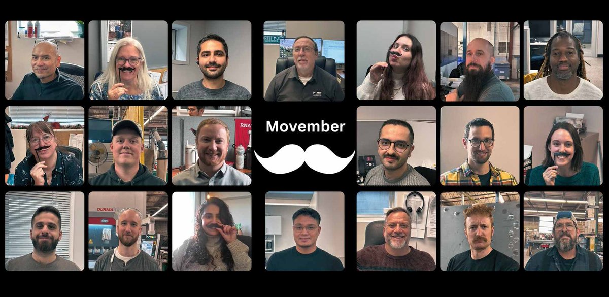 Even though we're a little late in the month, we're proudly backing the Movember Movement this November to raise awareness for men's health. Here's our incredible AMBICO team coming together to show solidarity and spread awareness for men's health issues!