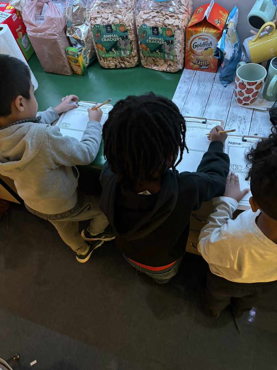 nikkkki15's tweet photo. Word and letter hunt around the classroom! @Creeksidetweet https://t.co/Q7Mo1qbjkJ
