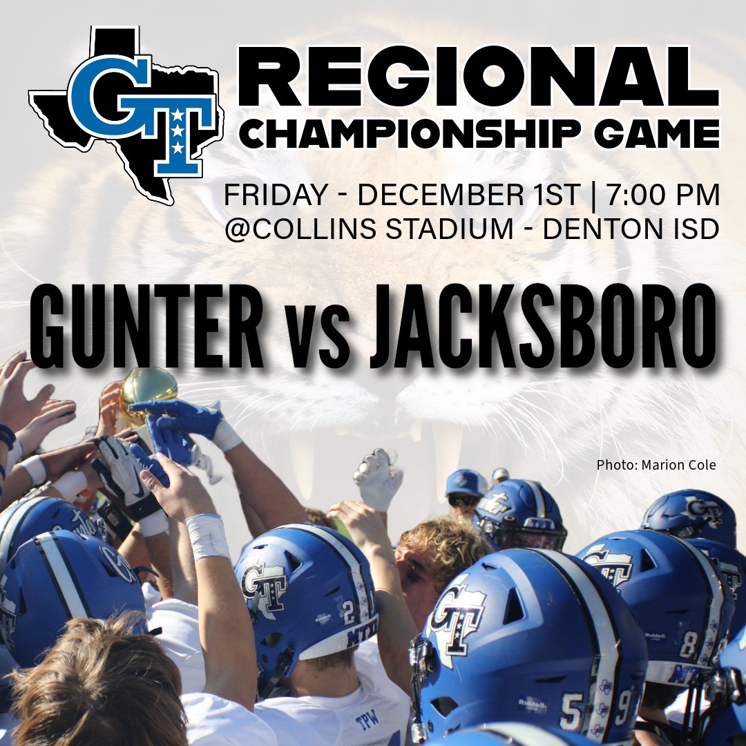 Visit our Athletics page for ticket link and more information for this match up. gunterisd.org/page/gisd-athl…