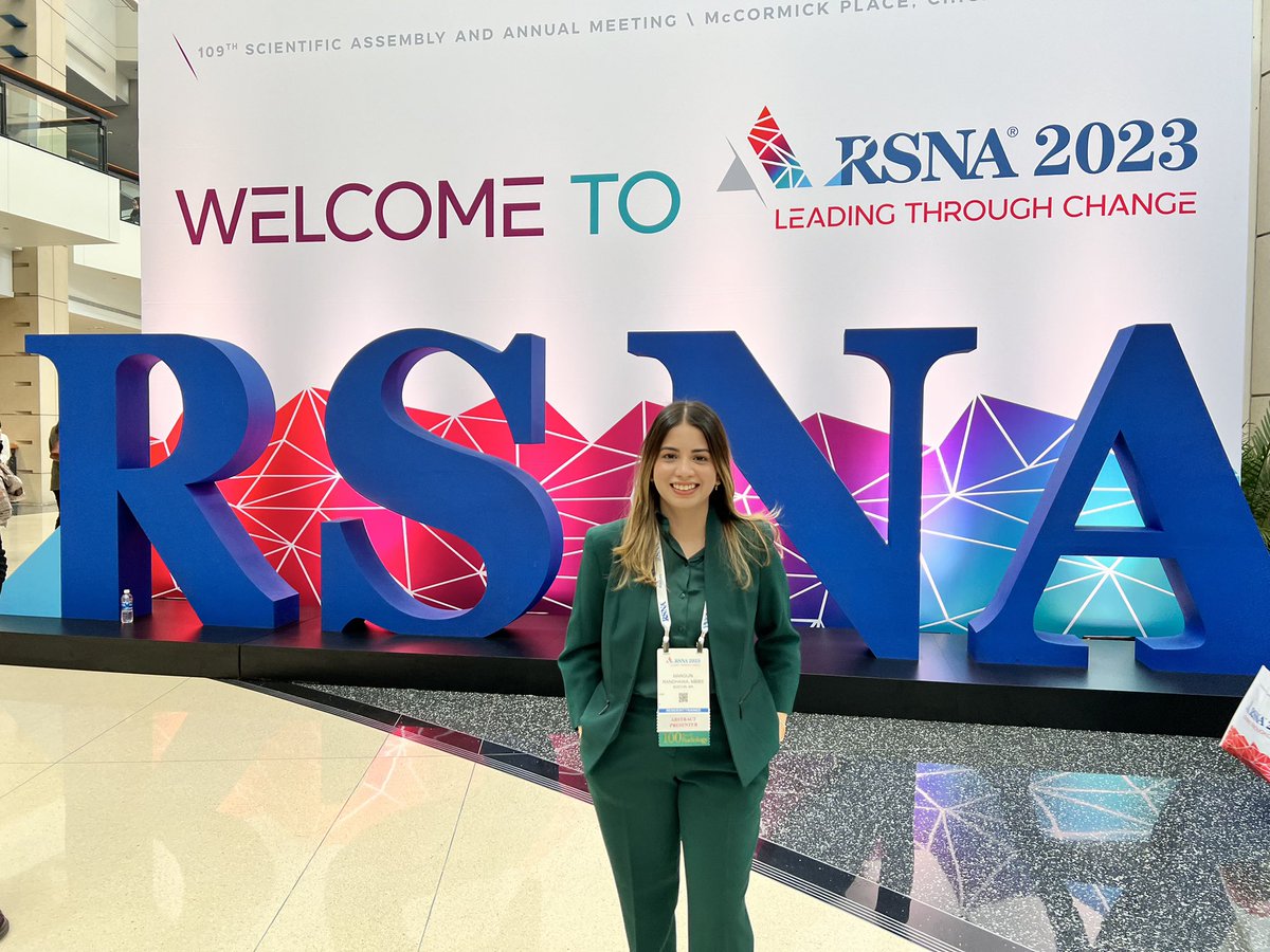 What a journey! From countless hours of research to presenting at #RSNA. I’m beyond grateful to receive the Research Trainee Award for my work. Hope to see you attend my talk on Bicuspid Aortopathy at room N226! Looking forward to connecting! #RSNA2023 @MGHImaging @CIRC_MGH