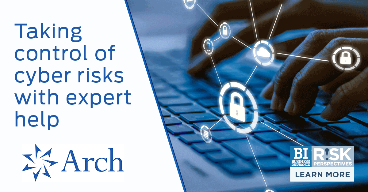 BusInsMagazine's tweet photo. #CyberInsurance policyholders can take control of their #risks with expert help and #cyber #RiskEngineering. #ArchInsurance explains how.
https://t.co/WbO4OnWq6c https://t.co/KNE2CL5N5f