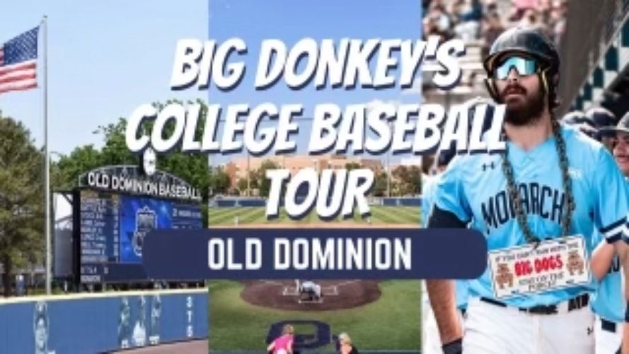d1baseball's tweet photo. 🏟️ 𝐎𝐥𝐝 𝐃𝐨𝐦𝐢𝐧𝐢𝐨𝐧 𝐁𝐚𝐬𝐞𝐛𝐚𝐥𝐥 𝐅𝐚𝐜𝐢𝐥𝐢𝐭𝐲 𝐓𝐨𝐮𝐫 𝐖𝐢𝐭𝐡 𝐁𝐢𝐠 𝐃𝐨𝐧𝐤𝐞𝐲

Come take a behind-the-scenes look at @ODUBaseball's Bud Metheny Baseball Stadium with @bigdonkey47 and @JakeTicer2!

💻 https://t.co/fNwcARSW4z https://t.co/NjH0crFYix