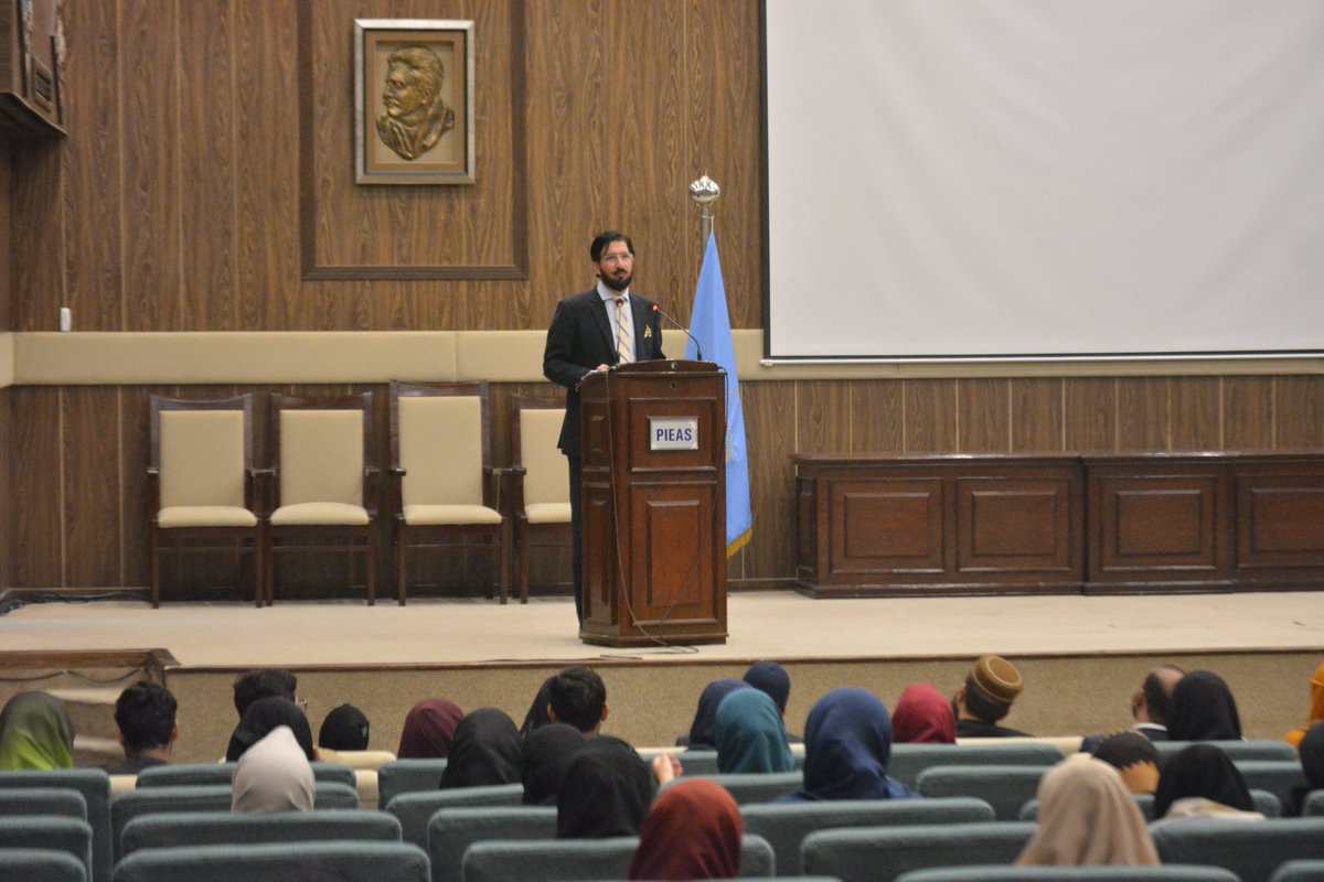 PieasOfficial's tweet photo. The Islamic Society of PIEAS organized the Seerat Conference '23 on November 16, 2023, where a respectful Muslim Scholar, Sahibzada Sultan Ahmad Ali, Chairman of the MUSLIM Institute (working for the Mission of Unity, Stability &amp; Leadership In Muslims). es. https://t.co/JPRGLQPF0T
