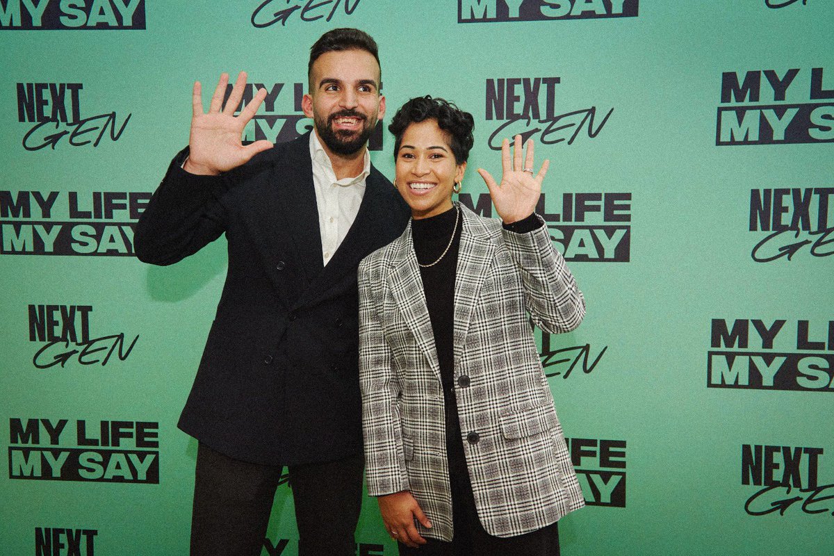 metecoban92's tweet photo. It was incredible hosting @MyLifeMySay’s #NextGen23 summit in Hackney with over 700 inspiring young people.
I can’t wait to reveal our plans to deliver the UK’s biggest-ever voter registration drive working together with @iwill_movement & @ShapeHistory ✊🏼✊🏾 https://t.co/jvfkq71tJy