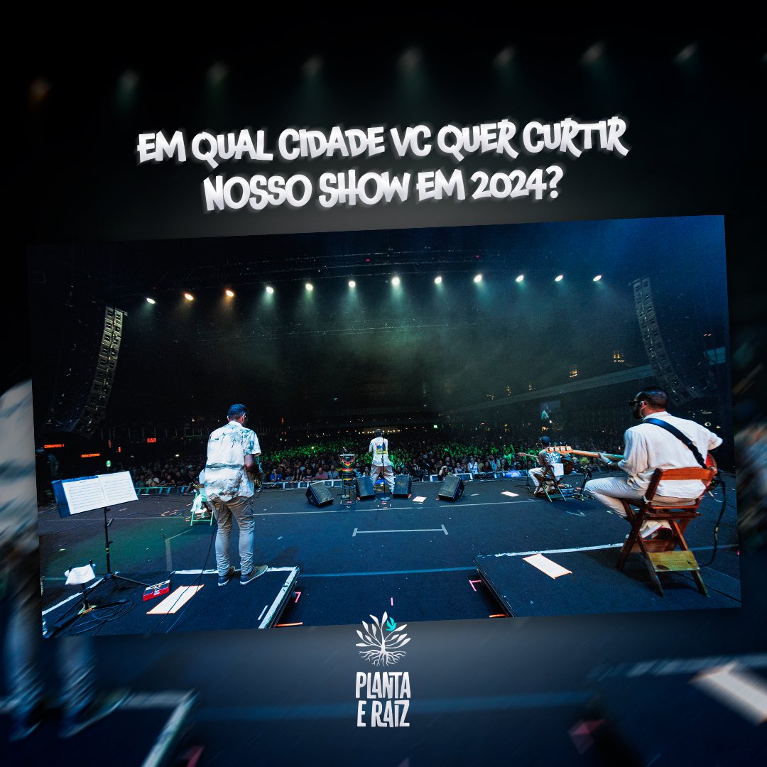 Falta pouco pra 2024 e a gente já tá querendo saber!! Contem aqui pra nós, família! 🙌