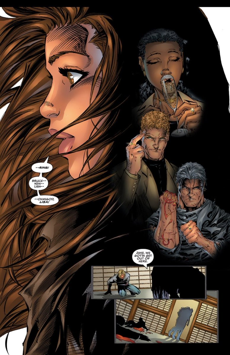 DailyTurnerArt's tweet photo. Witchblade #13 pg 16 (1997), inks by D-Tron (w/assists from Jeff De Los Santos, Jose Gullen, Marsha Chen, Viet Trong, & Andy Kim), colors by J.D. Smith, letters by Dennis Heisler (w/assists from Robin Sphehar)
@TopCow #Witchblade #KennethIrons #SaraPezzini #MichaelTurner https://t.co/LuCmQwE7Hp