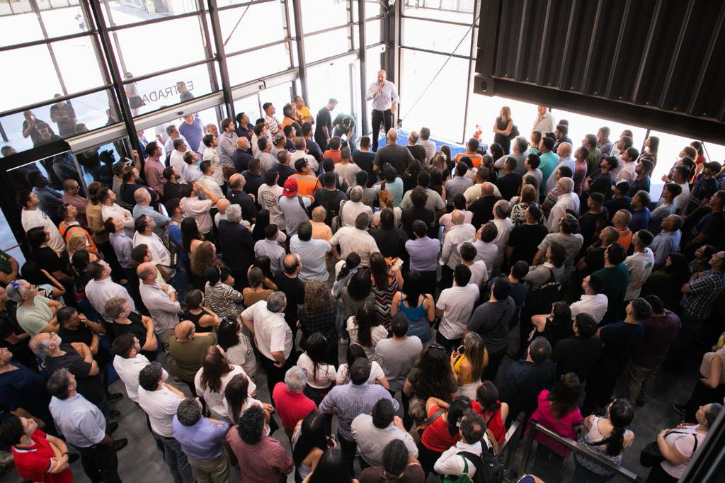 Con la presencia de compañeras y compañeros de <a href="/AGPuertos/">AGP</a>, realizamos una Asamblea Informativa para poner en conocimiento los temas de agenda de nuestra empresa en materia laboral y las implicancias de la coyuntura política nacional
