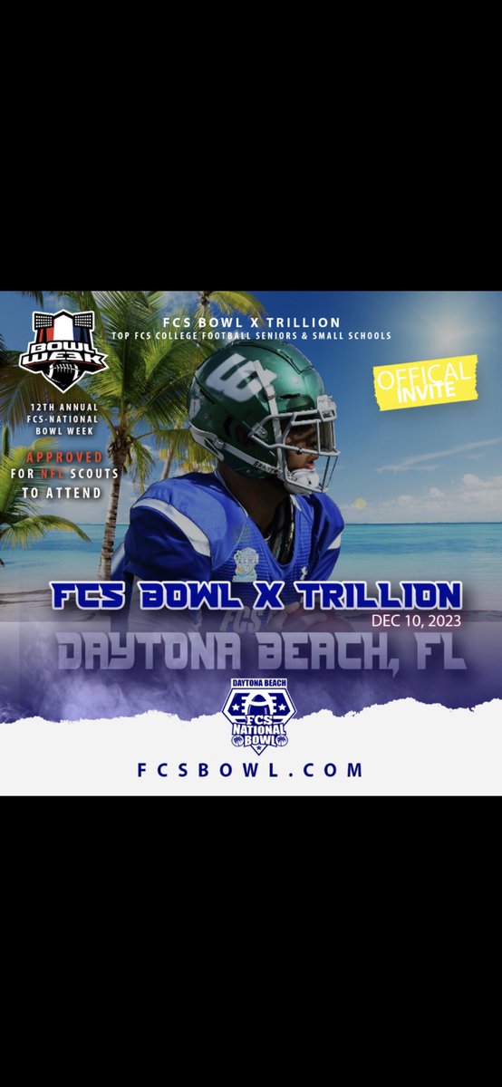 Dar1usArrington's tweet photo. Blessed and Thankful for the opportunity to compete in the @FCSBOWL https://t.co/Cu4Xjbio0I