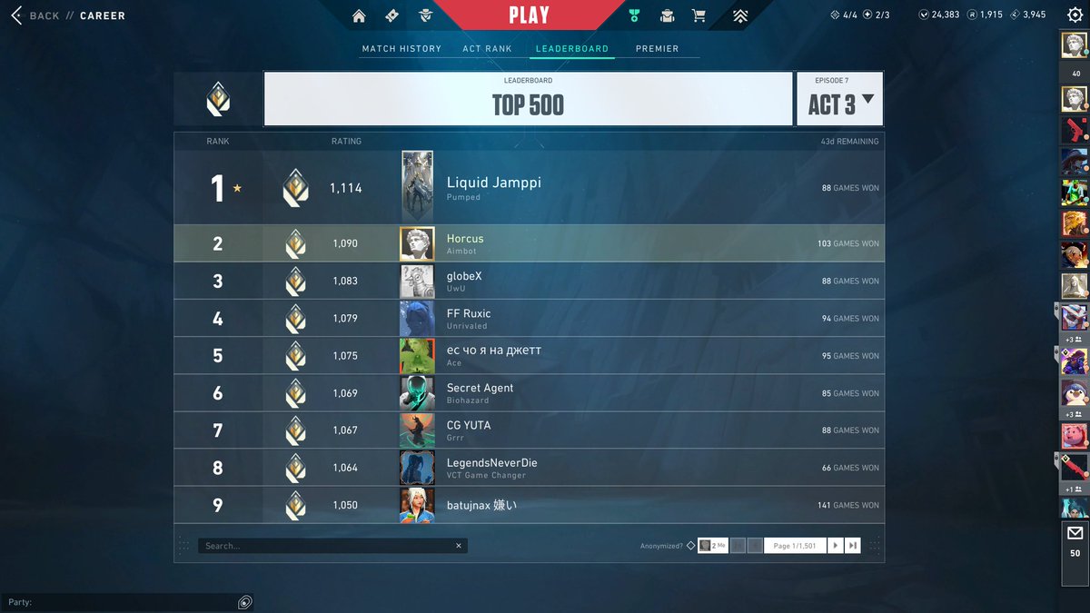 Si subo al TOP 1 sortearé 50€ en Valorant Points entre todos los que den RT y LIKE a este tweet