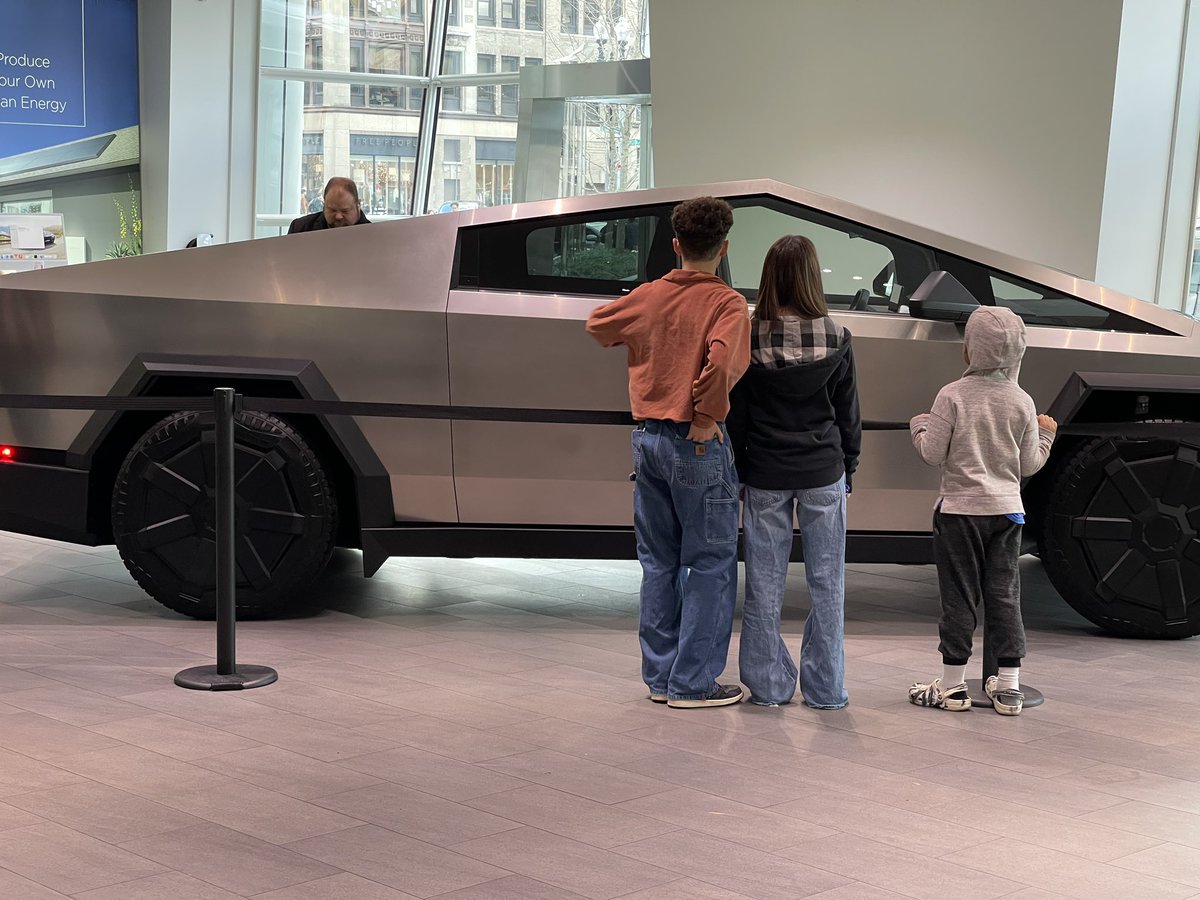 I just saw the Cybertruck at Tesla, Boston …

Many have reported on its appearance, but as a sculptor and mechanical engineer, I noticed some things that I have not seen discussed elsewhere.

It’s a far more complex and sophisticated design than one may suspect from online