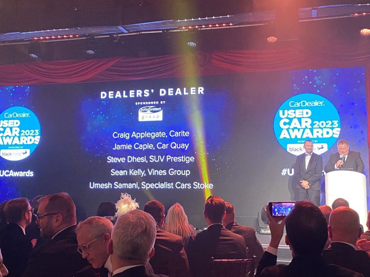 Very well deserved recognition for ⁦<a href="/SuvPrestige/">SUV PRESTIGE</a>⁩ Steve Dhesi and the legendary Mr Umesh Samani <a href="/specialistcars1/">Umesh Samani</a>⁩ 👏🏻👏🏻👏🏻👏🏻 #UCAWARDS
