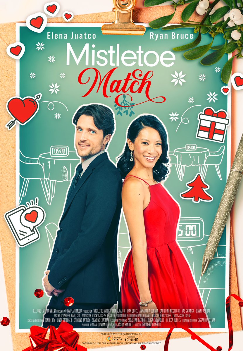 Get ready for some holiday matchmaking 💞 The 🇺🇸 premiere of #MistletoeMatch is coming to <a href="/lifetimetv/">Lifetime</a> THIS Sunday, Dec 3 at 8pm 🎄#ItsAWonderfulLifetime