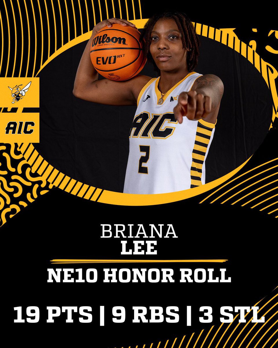 AICWBB's tweet photo. Another week of honors for these two! 👏👏👏 #JustFinish https://t.co/Wwpg6exjGO