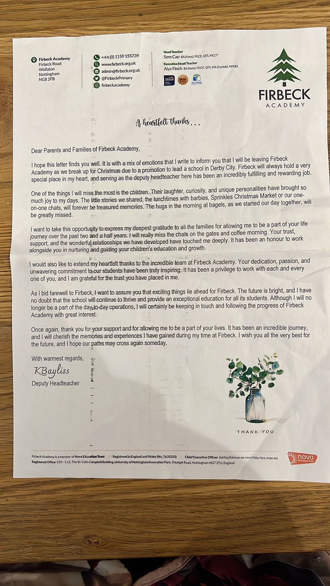 Mrs Bayliss tweet media