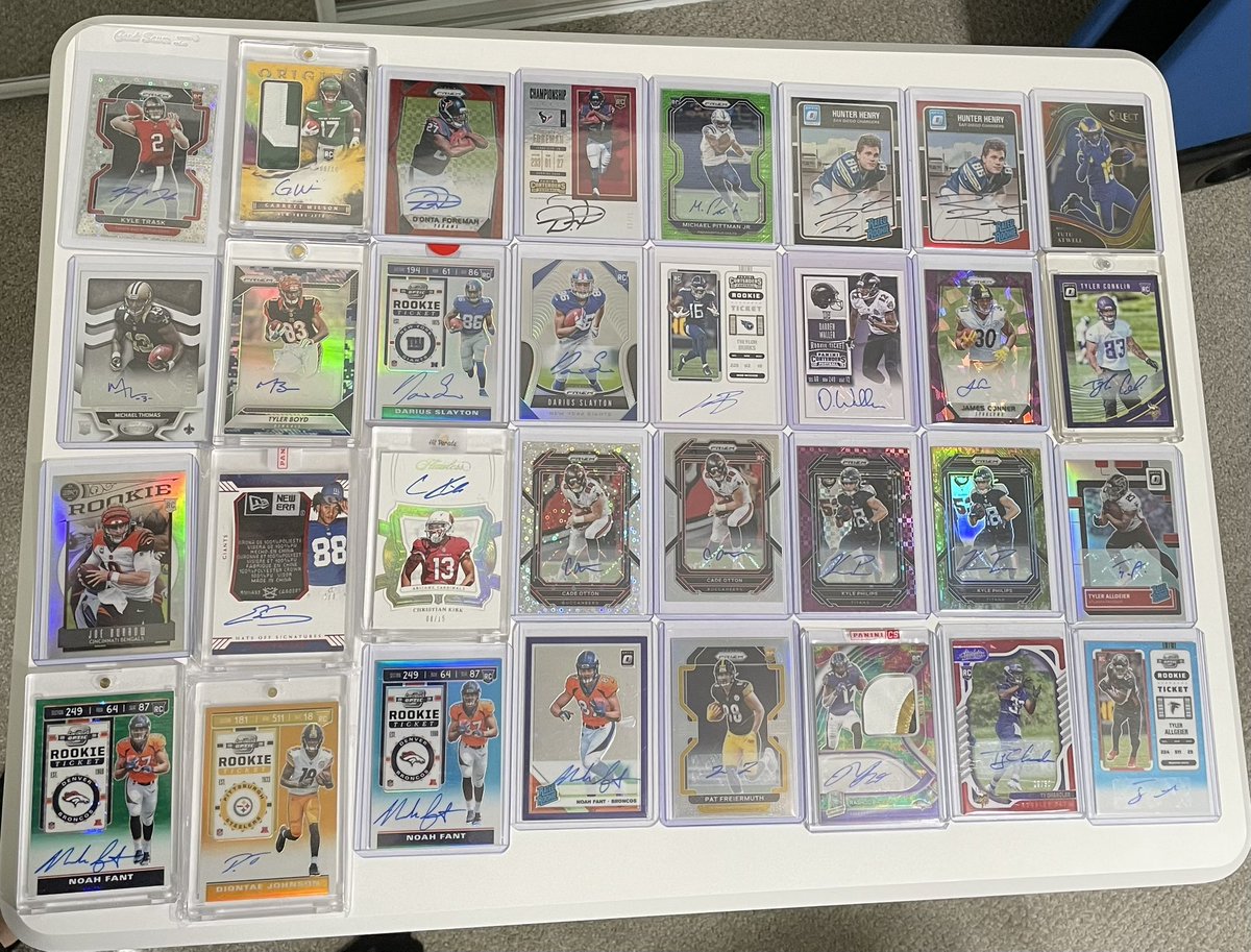 NFLCardFormula's tweet image. 🔥 RAW Available 🔥Comment or DM for prices! Discount on bulk for Cyber Monday!

@stokesboyscards @GreyWorthy @sports_sell @HiveRetweets @TheHobby247 @HobbyRetweet_ @CardboardEchoes @ILOVECOLLECTIN1
@Hobby_Connect @Nolacardtweets @SpeshSportsTM @TheShop_CC
