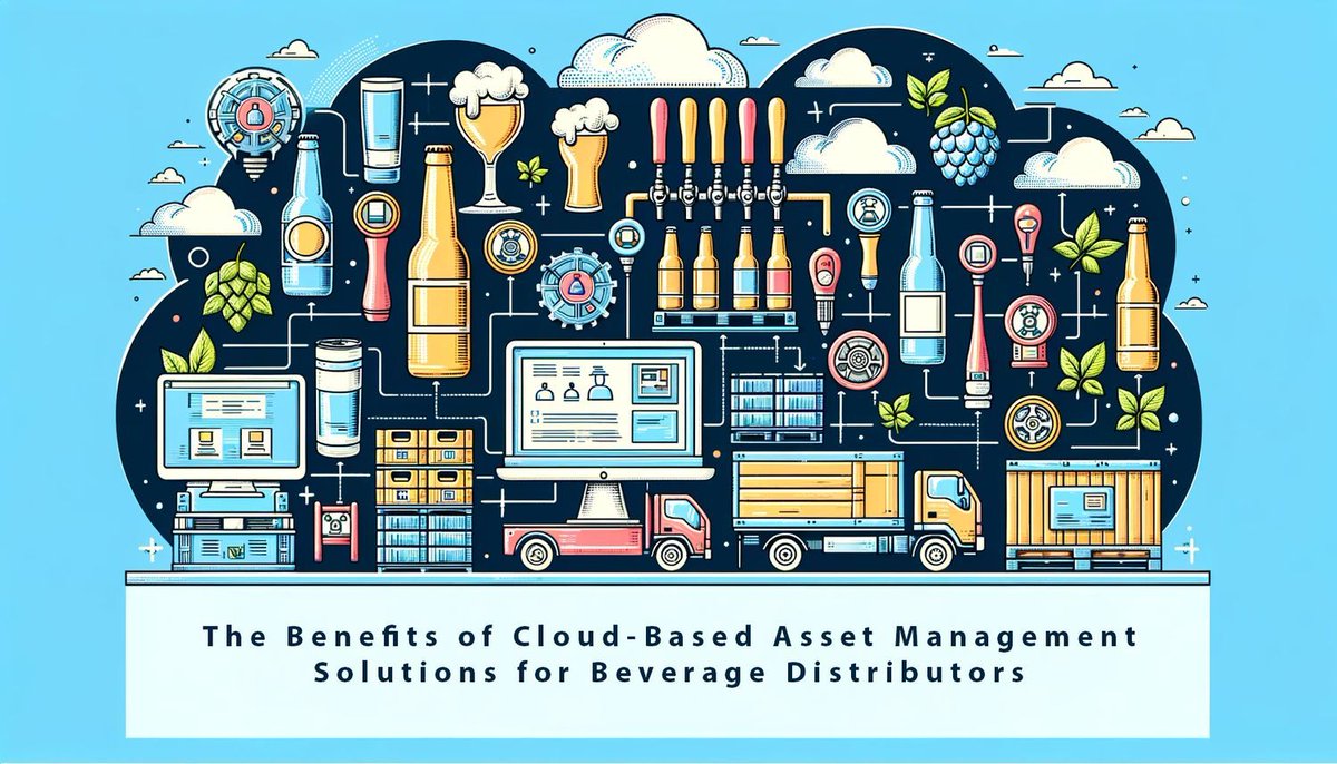 EasyCheck's tweet image. Discover how cloud-based asset management solutions are revolutionizing the beverage distribution industry! 
☁️Learn how EasyCheck's innovative software simplifies operations and increases efficiency for beverage distributors in our latest blog post: buff.ly/3GCOiX3