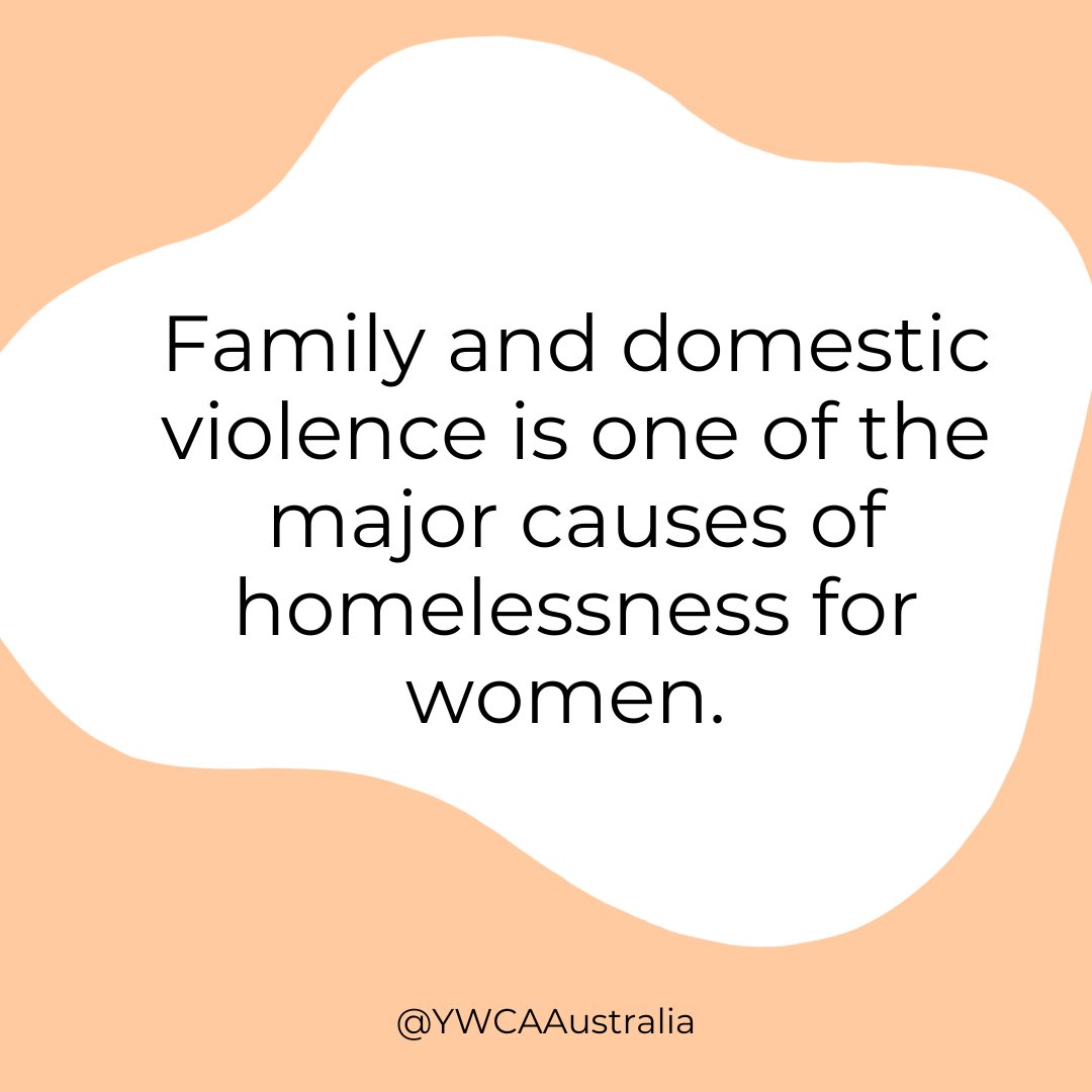 FDV is a major cause of homelessness for women. There is a massive undersupply of housing for women &amp; gender diverse people escaping violence. Sign our petition demanding more dedicated affordable housing for people at risk of or experiencing violence. ywca.org.au/16-days-of-act…