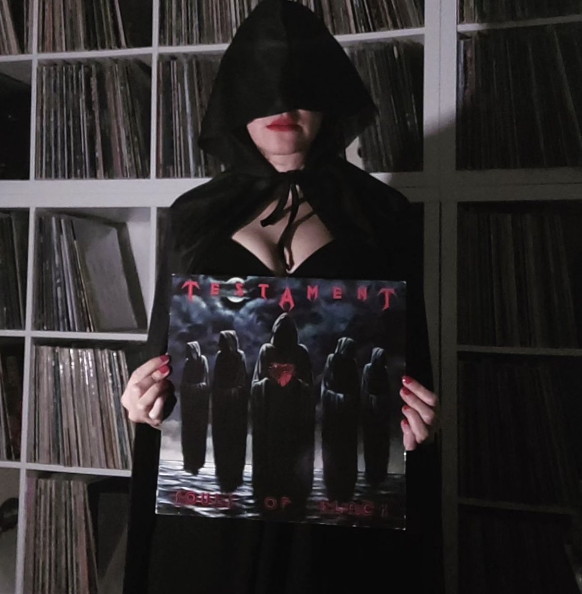 testament's tweet photo. Good one, Ms. Music Bee! We appreciate the pic 🤘

Listen to SOULS OF BLACK + more on our discography playlist over on @Spotify: https://t.co/4ivoALcUDq https://t.co/o6VwHLTICf