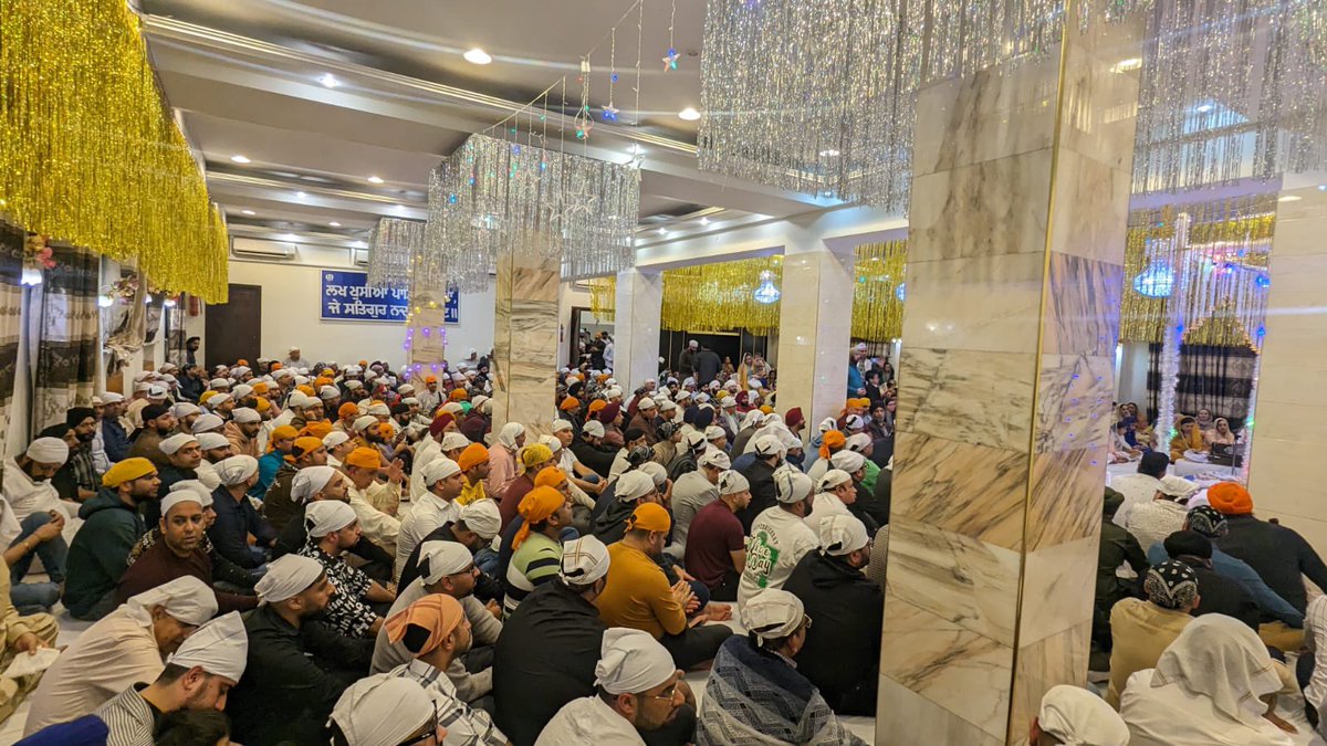 Celebrated Prakash Purab of Shri Guru Nanak Dev Ji at the Gurudwara in Moscow with almost 1000 people. Recalled his teachings of unity, love & service to the community & their relevance for the challenges we face today.