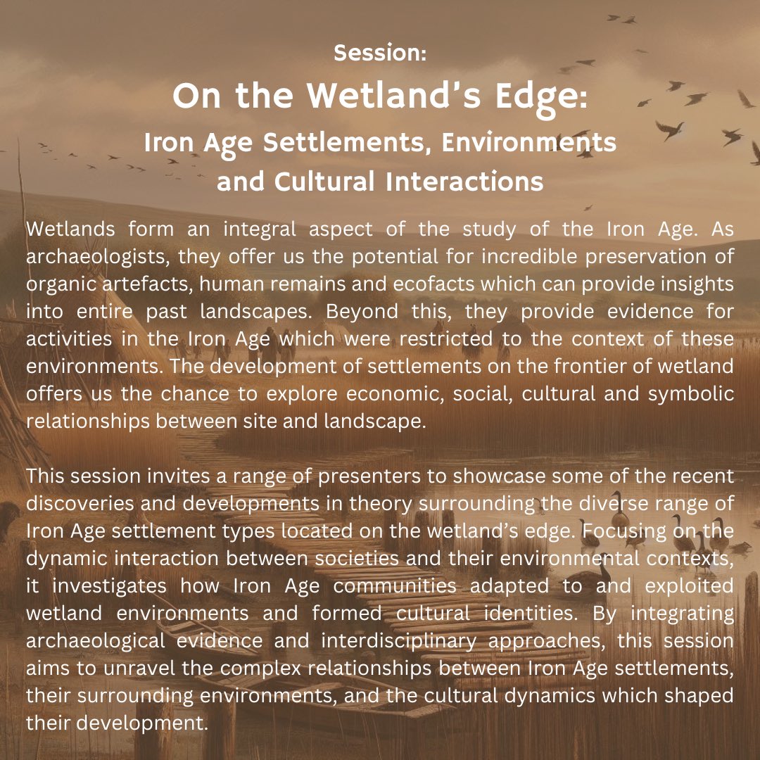 TheoDigs's tweet photo. Make sure to register for TAG 2023 in Norwich!

Tickets and programme available now: https://t.co/PZXSaULRO0 (incl. Freddie James’ and my session “On the Wetland’s Edge” with some exciting papers we have planned!)

#archaeology #conference #archaeologist https://t.co/Hgg4UbZVUK