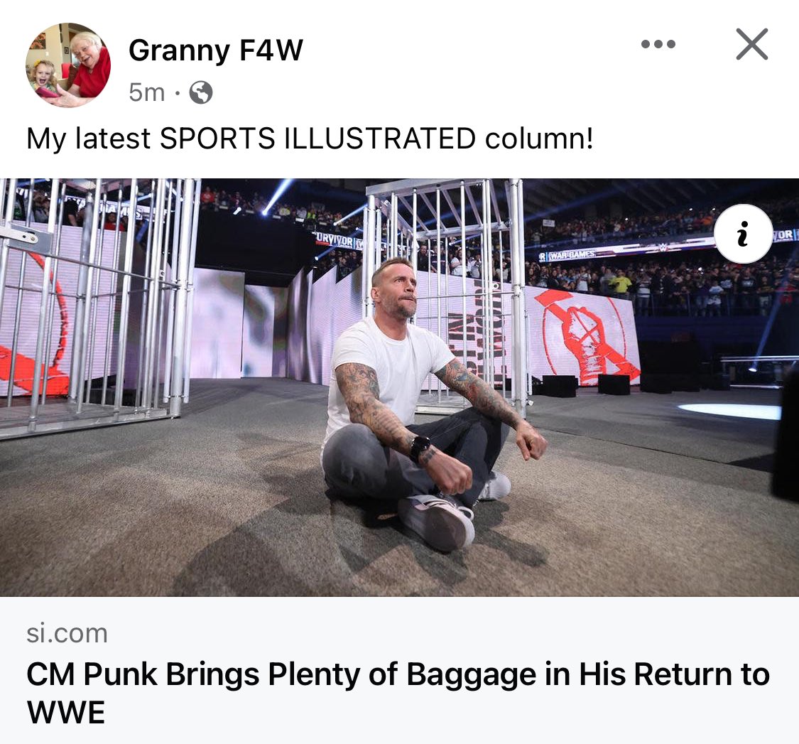 Check out Granny’s latest column in Sports Illustrated