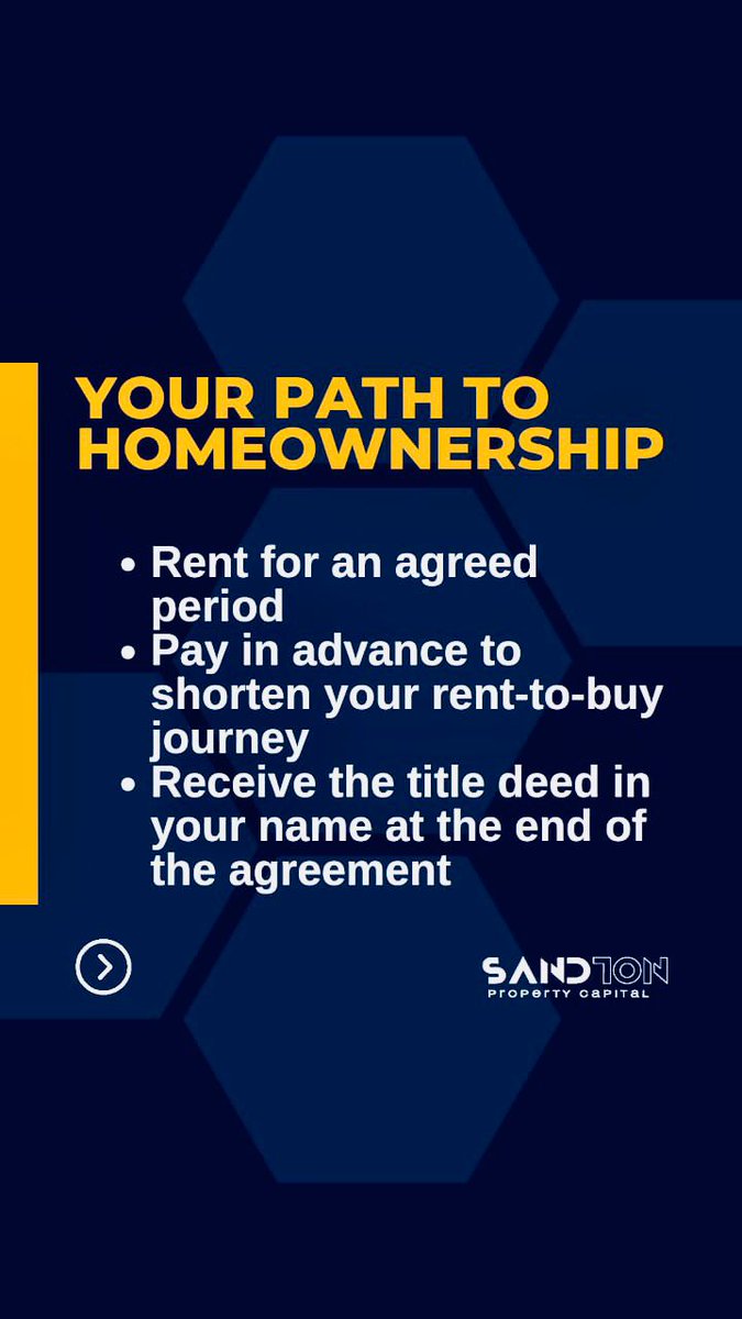 SandtonProp's tweet photo. Are you dreaming of owning a new property or selecting an existing one in the location of your choice? Explore our tailored solutions designed for the South African market.

Visit https://t.co/Agw9fuqAzG to learn more

Get in touch admin@sandtoncapital.co.za

#RentToBuy #Property https://t.co/siLvzwpypT