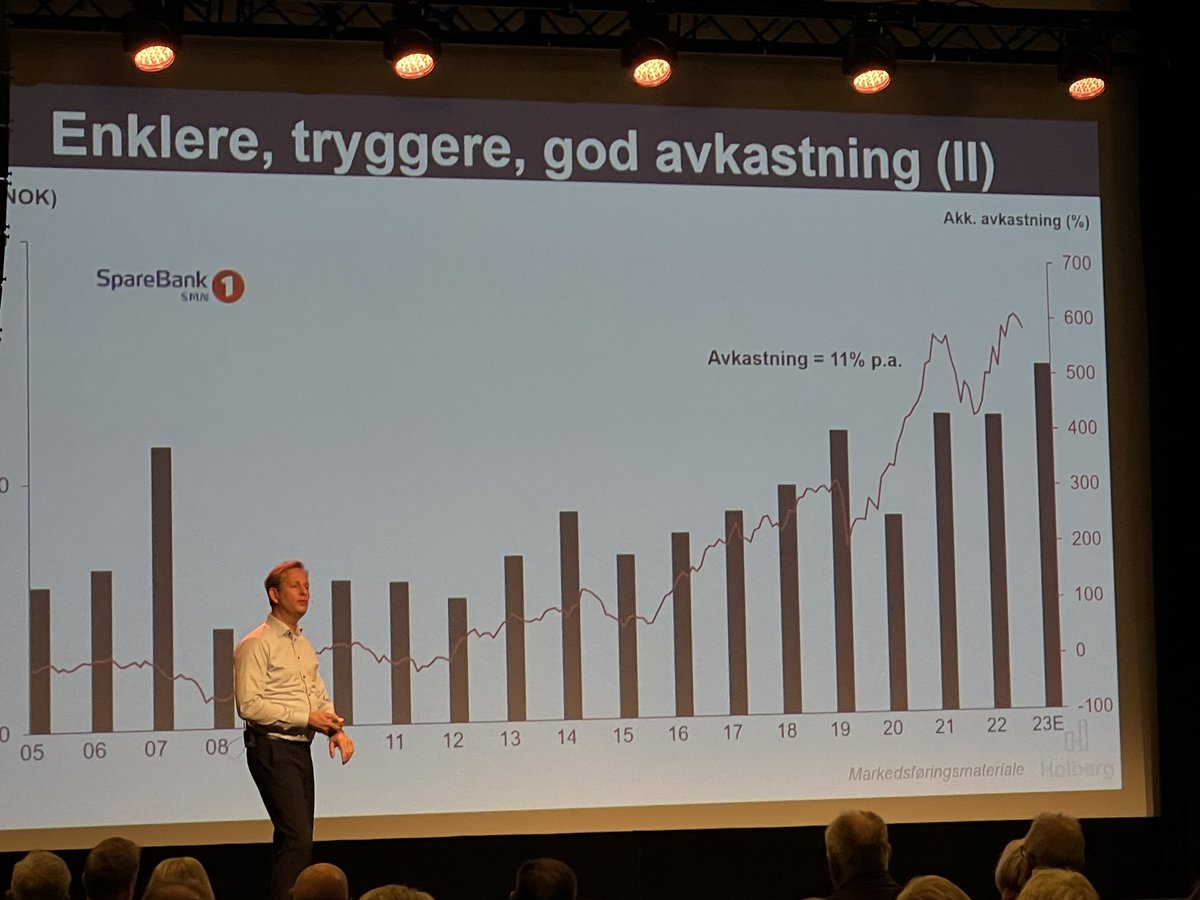 De kjedelige aksjene er ofte de gøyeste å eie, deler forvalter Robert Lie Olsen <a href="/Holberggrafen/">Holberggrafen</a> på #aksjekvelden
🌟Ikke ha flere selskaper enn du kan være trygg på
🌟Det viktigste er at selskapene tjener penger
🌟Se etter god verdiskapning over tid og gode forretningsmodeller