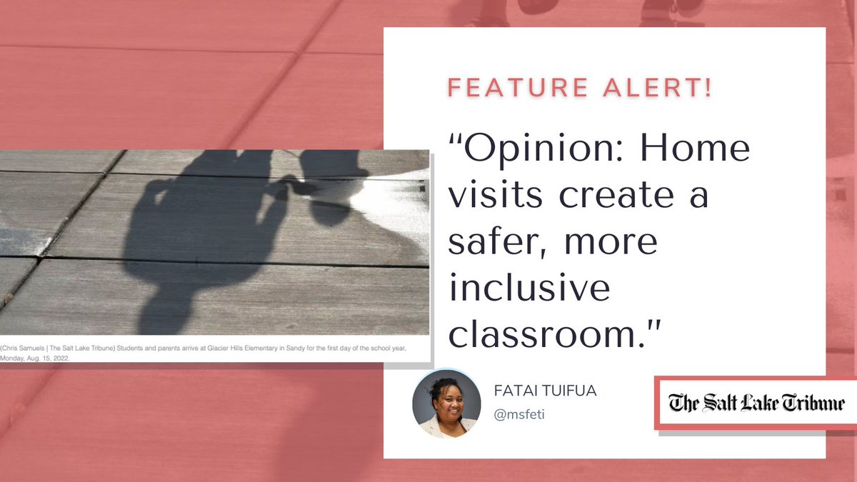 HSG_UT's tweet photo. Check out the most recent @sltrib op-ed from @msfeti here: https://t.co/1MO2S8dT9S

Congrats on being published Fatai! #eduhive #uted #teacherfellows #teacherleaders https://t.co/hP4r87IKrK
