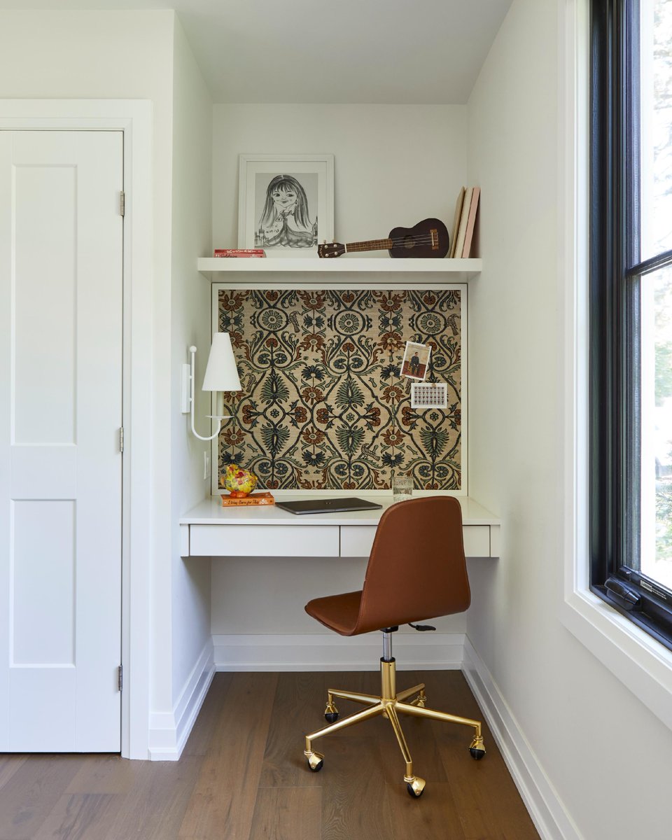 At #ProjectCentral we had fun sourcing fabrics for a custom bulletin board. Adding custom bulletin boards for kid's rooms is a creative way to showcase personalities, and add interest to the room. Fabric selection @tonicliving