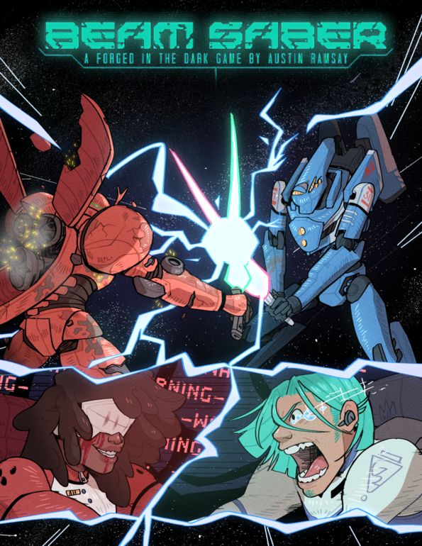 IPRTweets's tweet photo. Reinforcements have arrived!
The second printing of BEAM SABER is here!
We'll also have it in #Booth3426 at #PaxUnplugged2023
Beam Saber is a Forged In The Dark RPG about mecha pilots at war.
https://t.co/S2vlfwy8cR https://t.co/4rI7hvFEkF