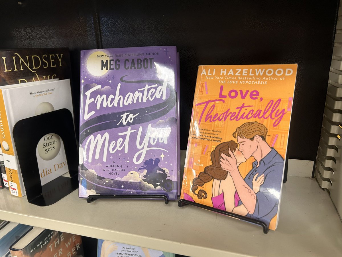 @megcabot Ugh so sorry we won’t make it there this year - at least I made sure you and @EverSoAli are front and center on the new fiction shelf at @keywestlibrary.