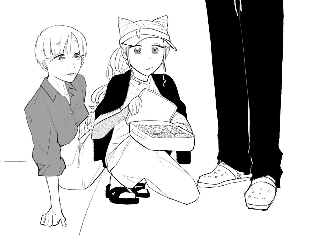 @sousakuTL

これは本編後癖キュアオールスターの時の🍼(右は👔、左は🐍の呪いが解け本来の年齢になった🎀)
オールスターでは🍼が◎ちゃんの親やってると聞いて感慨深くなるなどしてました…💥💥💥 