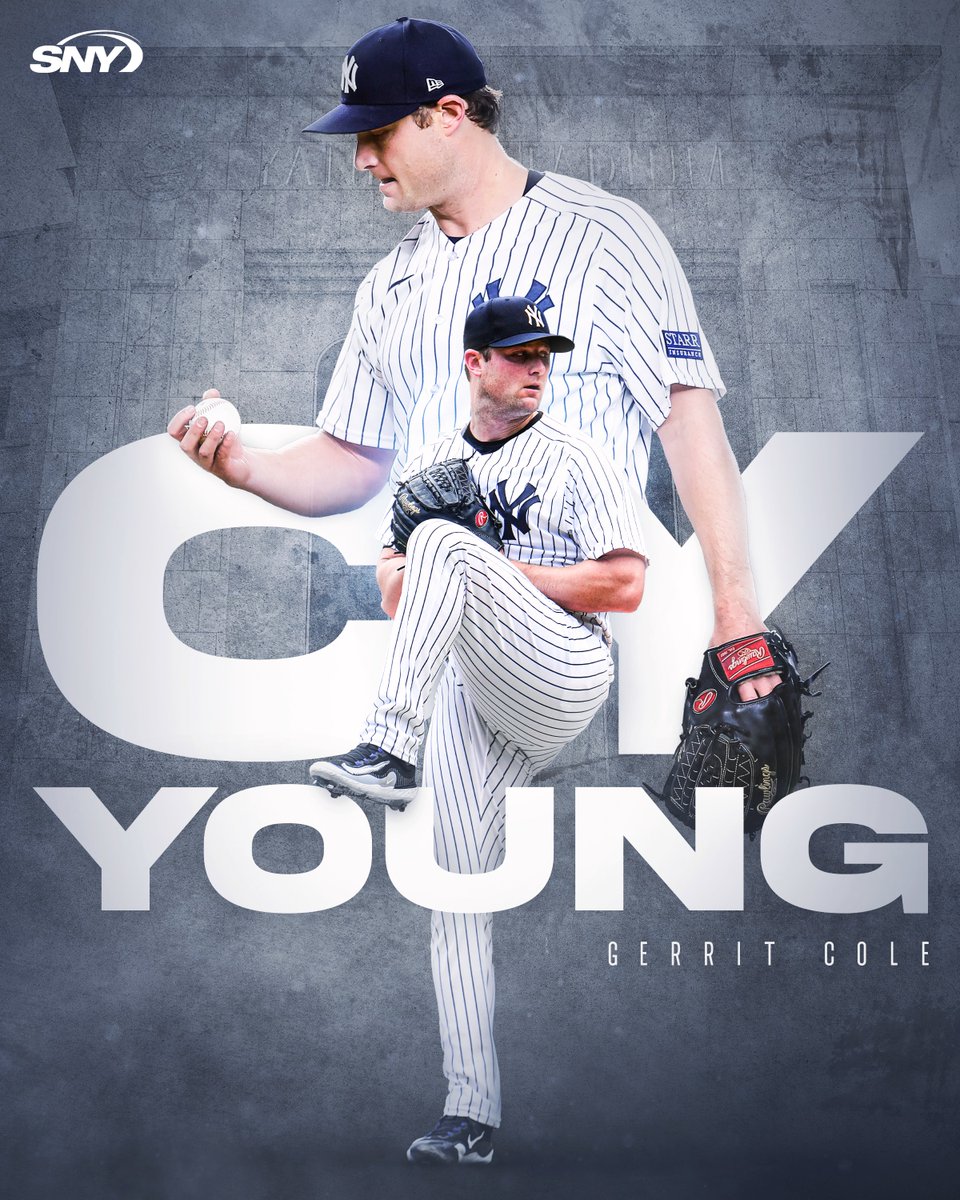 snyyankees's tweet image. UNANIMOUS.

Gerrit Cole. 2023 AL CY Young Award winner.