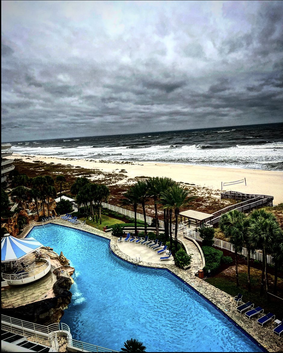 dallasmoore's tweet photo. Hurricane Dallas has made #Landfall at @FBISF in Perdido Key, Florida! Round One 9:50pm TONIGHT on The Main Room Stage w/ Taylor Craven &amp; Amanda Pruitt. Y’all C’mon and Join Us for a Damn Good Time! 
#Fbisf #Fbisf2023 #florabama #perdidokey #Hurricane #Dallas #tonight #songwriter https://t.co/rzjtLWqETG