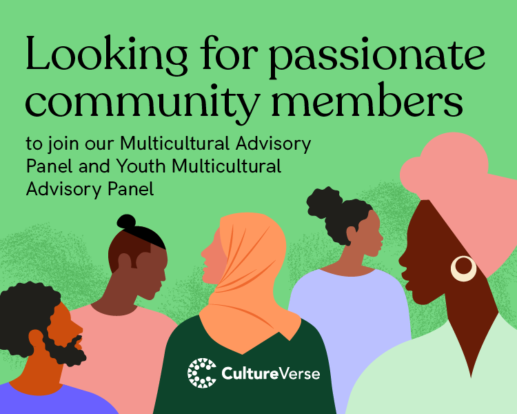 CultureVerse's tweet photo. We are recruiting people aged 18+ with strong communication skills and a deep understanding of #MulticulturalCommunities to join our Multicultural Advisory Panel (MAP) and Youth Multicultural Advisory Panel (YMAP) 🌇

Express your interest by 1st Dec here: https://t.co/oQvTAnJZk1 https://t.co/4APg3ydTCf