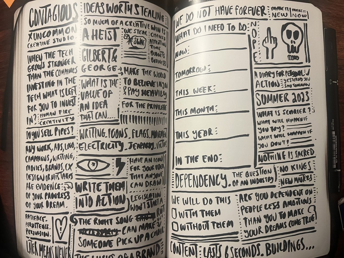 Notes.
<a href="/contagious/">Contagious</a> @uncommon_LDN