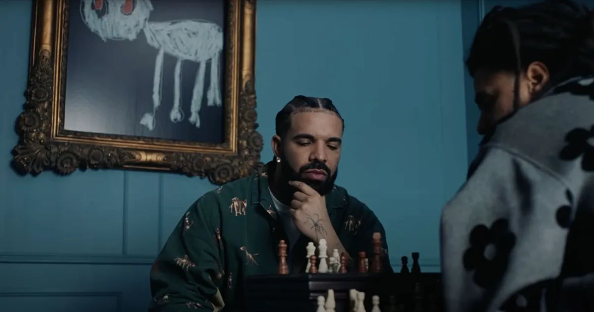 PaycomCenter's tweet photo. Drake (@Drake) and J. Cole (@JColeNC) just surprise dropped their music video for 'First Person Shooter' 👀 Check it out before locking in your tickets when they go on sale THIS Friday at 11 am!

🎥: https://t.co/hei9vqSno7 https://t.co/f8ufEHdrPW