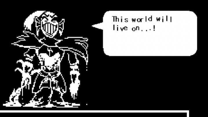 Valuenetwork97's tweet image. Been thinking about Undyne the Undying recently, and how she acts as the final fight for Undertales plot. It’s the last time that your forced to engage with the in universe story

Once you kill her the concept of Undertale as a story is dead. the metanarrative is all that remains