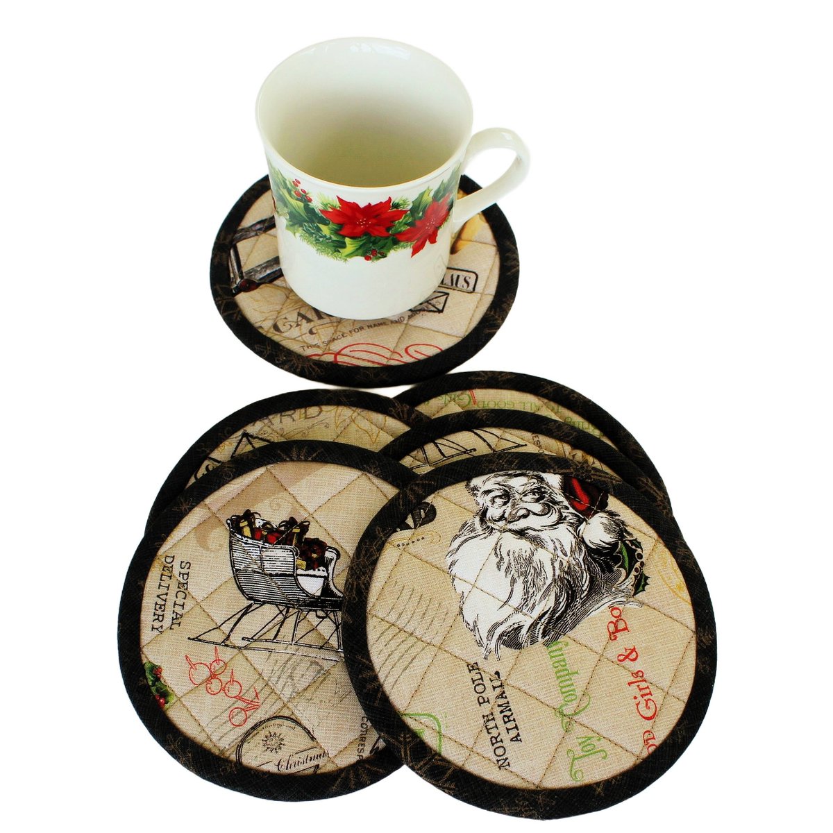 redneedlequilts's tweet photo. Quilted Round Christmas Coasters, Set of 6 Beverage Mats, 5.25" Diameter https://t.co/oAbnbVxtSw via @Etsy 
#coasters #quilted #Christmas #FestiveEtsyFinds #etsyhandmade #etsygifts #redneedlequilts https://t.co/ammTBoKRJ3