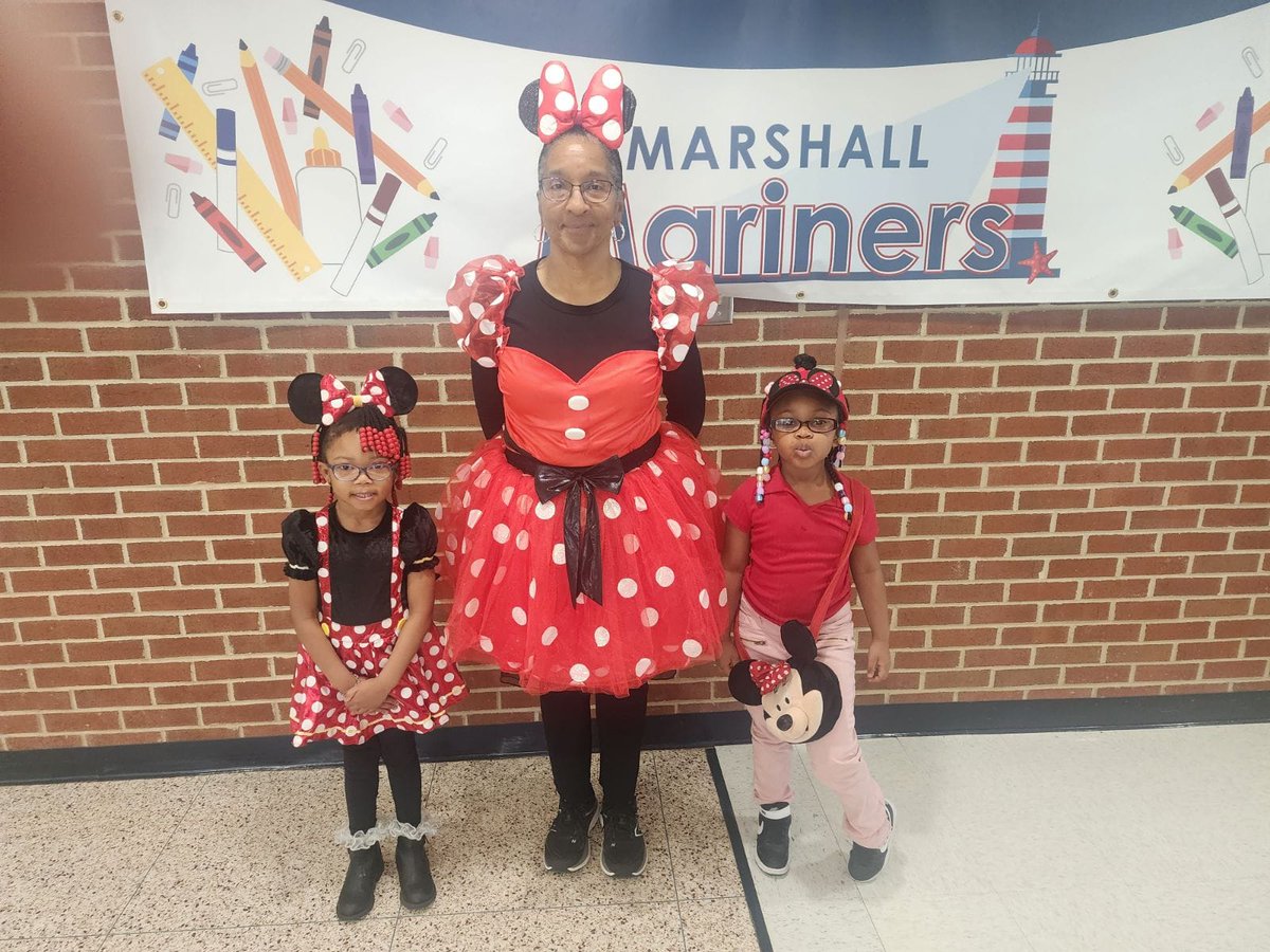 marshallelc1's tweet photo. We love a good book so we dressed as our favorite book character. The parent of one of our Pre-K students wrote a book called Blabby Gabby she donated a book and the book character to the class. #nnpsaew2023 #nnpsproud #marshallmagic https://t.co/XWDHPltjtQ