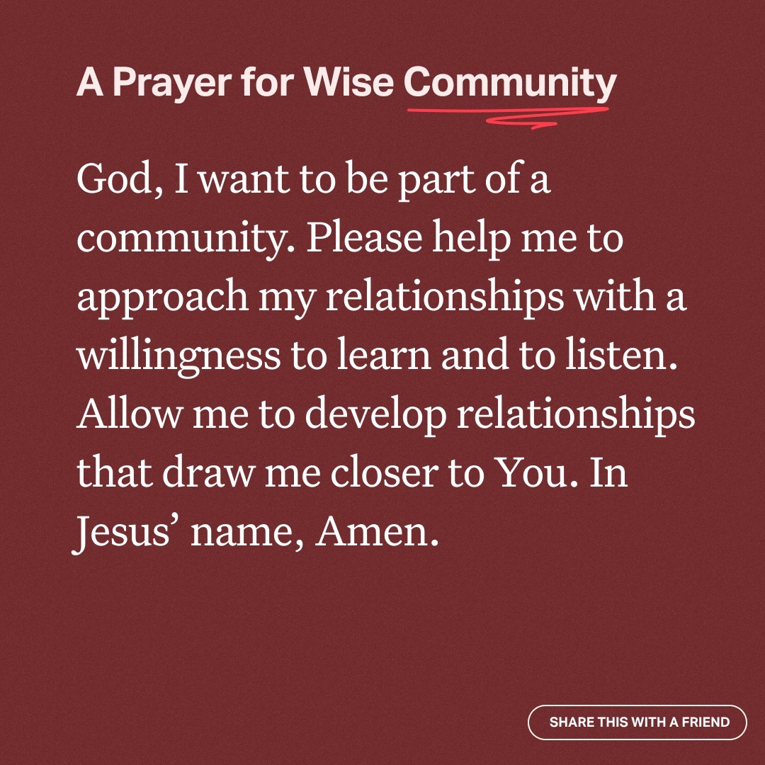 YouVersion's tweet image. How can you surround yourself with wisdom?