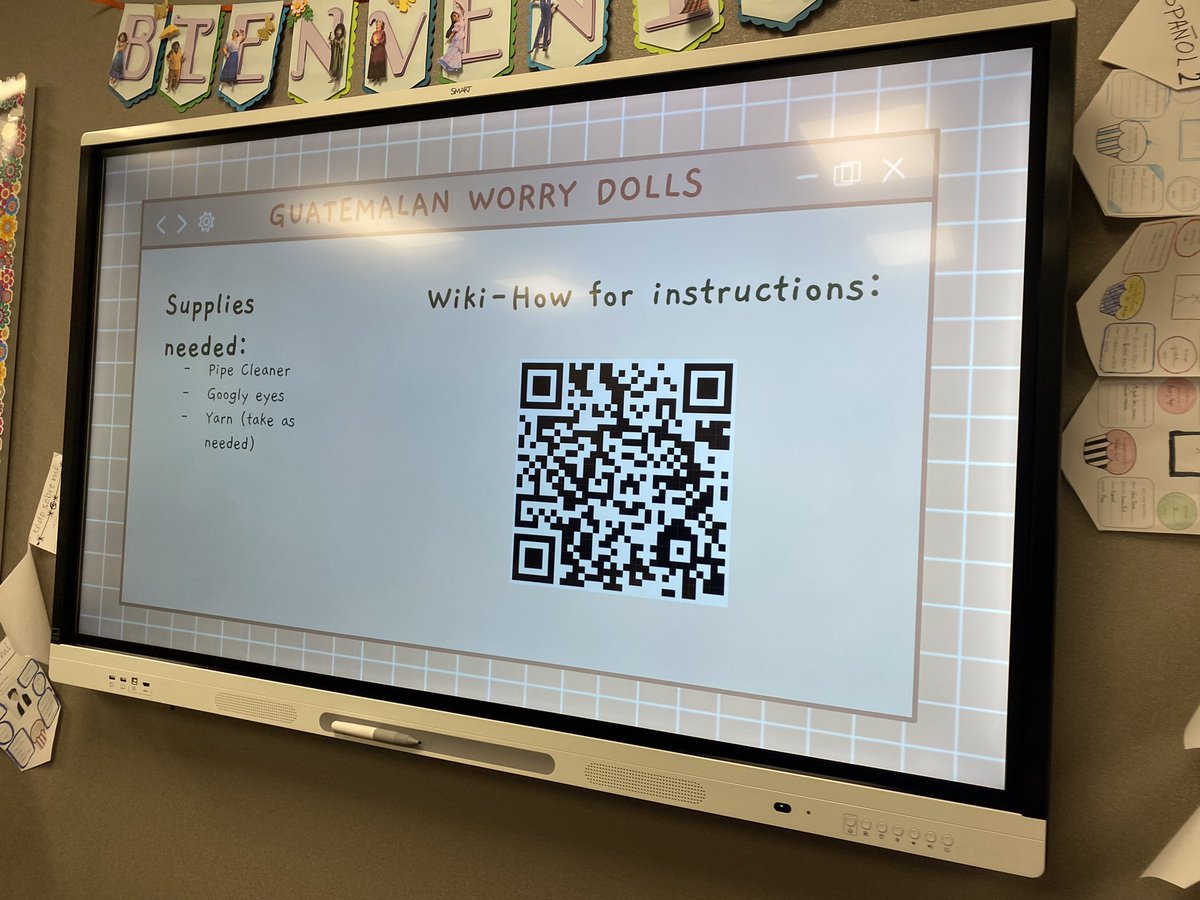 ProfeQuintero's tweet photo. Spanish Club made Guatemalan Worry Dolls ๐ฌ๐น @lote_jordan @JhsWarriors @katyisd #Spanishclass #languagechat #spanishclub https://t.co/PQ4vOiPUV9