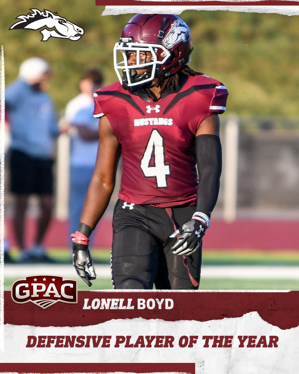 Congrats to our own @LonellJr on being named the <a href="/GPACSports/">Great Plains Athletic Conference</a> DEFENSIVE PLAYER OF THE YEAR!

#RAREbreed