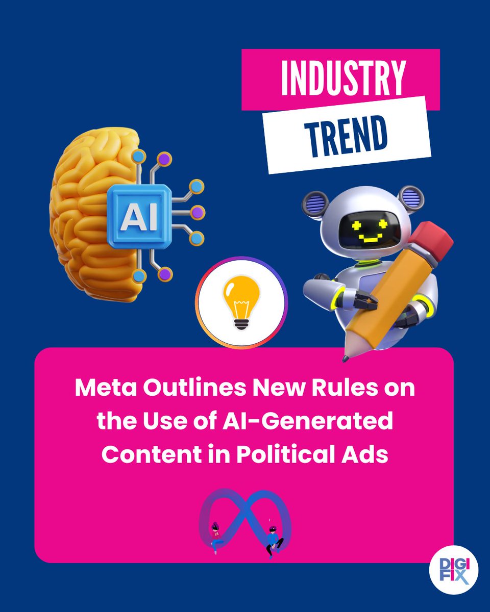 Meta Outlines New Rules on the Use of AI-Generated Content in Political Ads
#MetaNews #AIinAdvertising #PoliticalAds #SocialMediaRegulations #TechEthics #marketingdigital #digitalmarketer #SocialMediaMarketing #DigitalSuccess #DigitalAdvertising
#OnlinePresence