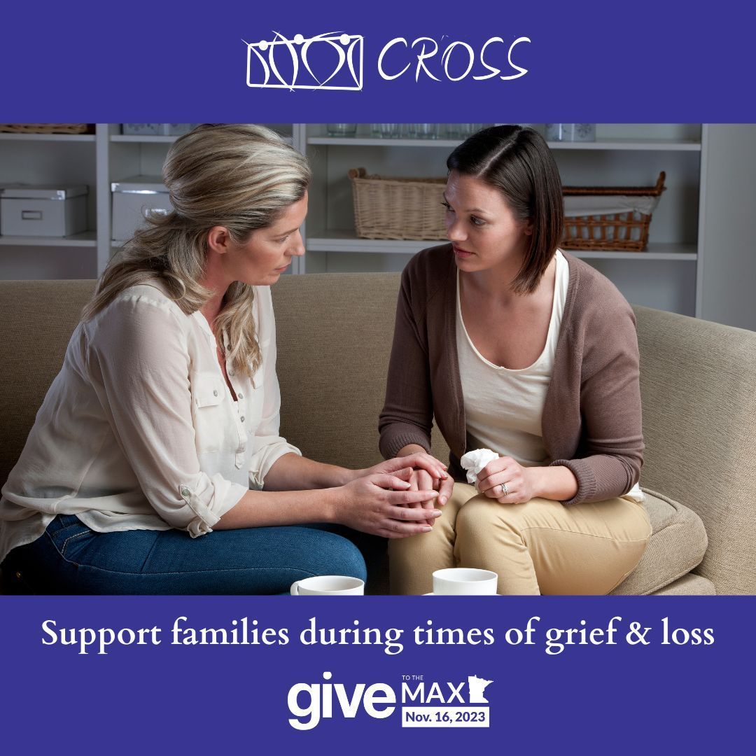 A family came to CROSS Services after losing a family member to shop for clothing, food and other resources. They also received emotional support from a Family Advocate. This is just one example how CROSS supports members of your community. 

Give today buff.ly/3Sr3bTj