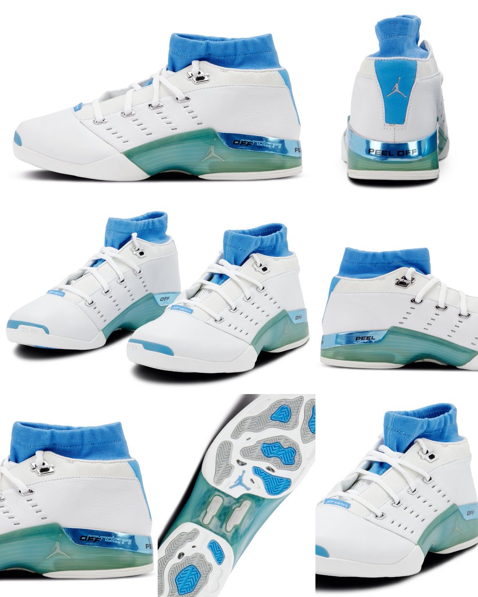 zSneakerHeadz's tweet photo. “UNC” Air Jordan 17 Low will be returning Fall 2024. 😍❄️ https://t.co/H0lfeQ9Aa2