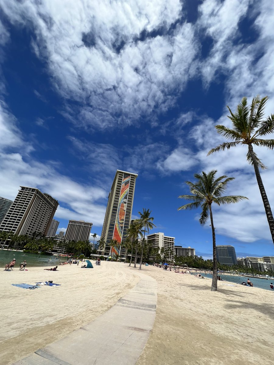 ハワイはいつも暖かく迎えてくれます