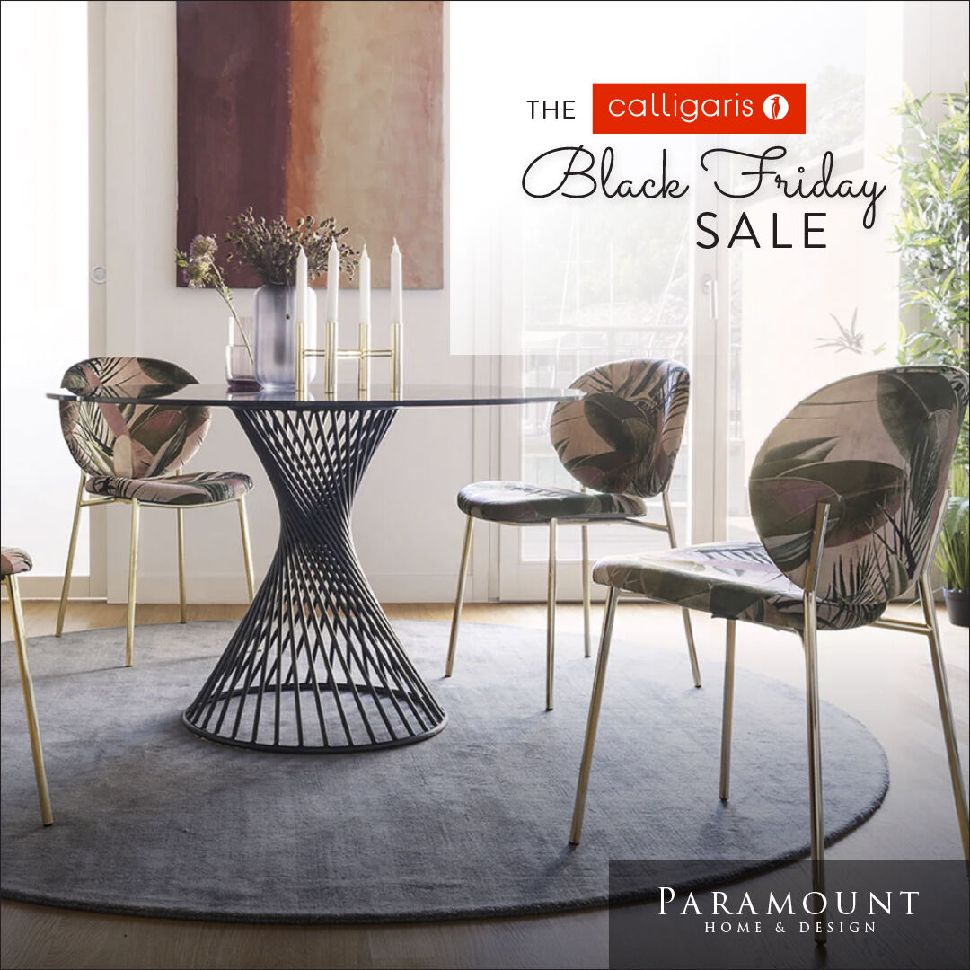 Paramount_Furn's tweet photo. Join us in celebrating the renowned Calligaris #BlackFridaySale! We are thrilled to offer a stunning 25% off the entire @Calligaris1923  catalogue. Whether for your kitchen, dining room or bedroom, experience Italian craftsmanship &amp; contemporary design! Promo ends November 27th! https://t.co/tbQnX6dsw0